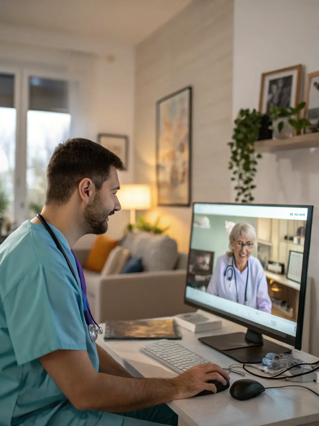 A split image showing various healthcare services (doctor visit, hospital stay, prescription drugs) covered under different Medicare plans, illustrating the breadth of options.